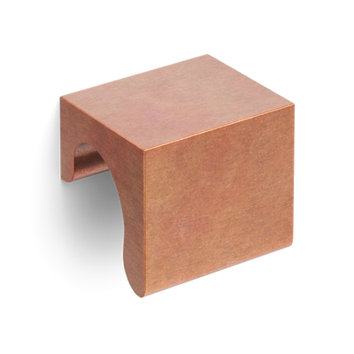 Armac Martin Longbridge Finger Pull in 32mm / Aged Copper