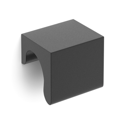 Armac Martin Longbridge Finger Pull in 32mm / Matt Black Lacquered