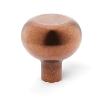Armac Martin Loop Cabinet Knob in 19mm / Aged Copper