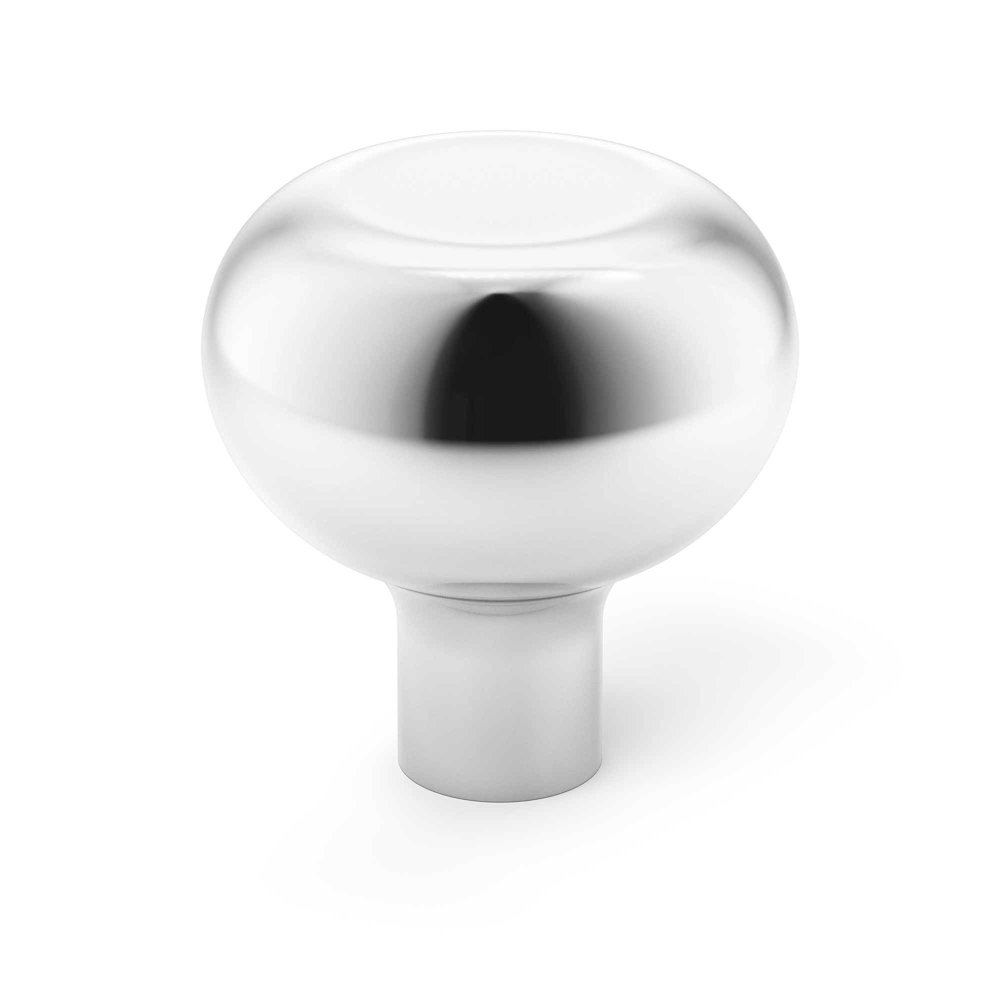 Armac Martin Loop Cabinet Knob in 19mm / Polished Chrome Plate