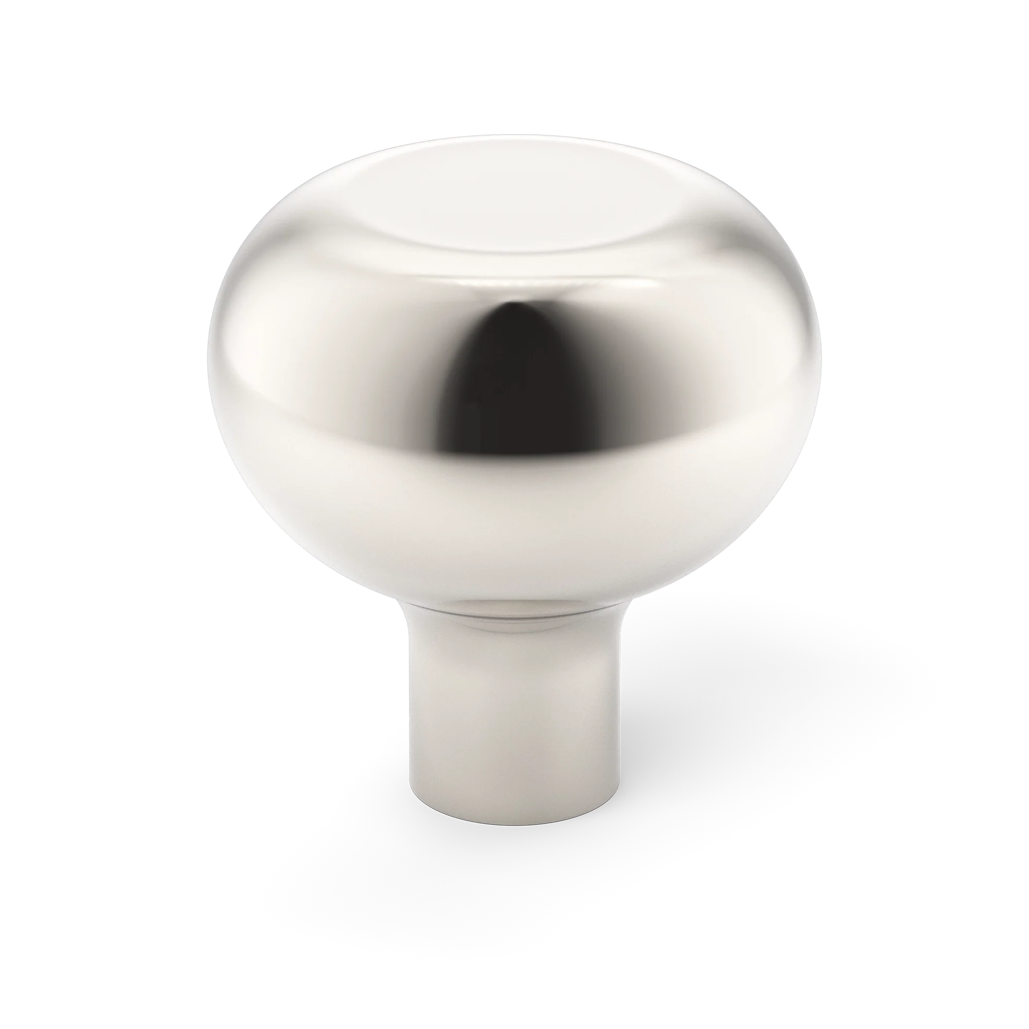 Armac Martin Loop Cabinet Knob in 19mm / Polished Nickel Plate
