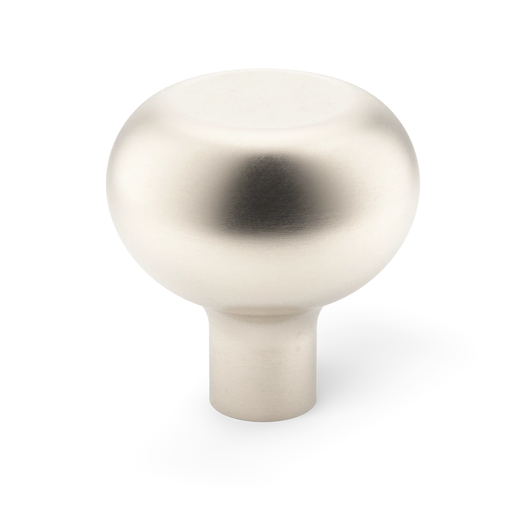Armac Martin Loop Cabinet Knob in 19mm / Satin Nickel Plate