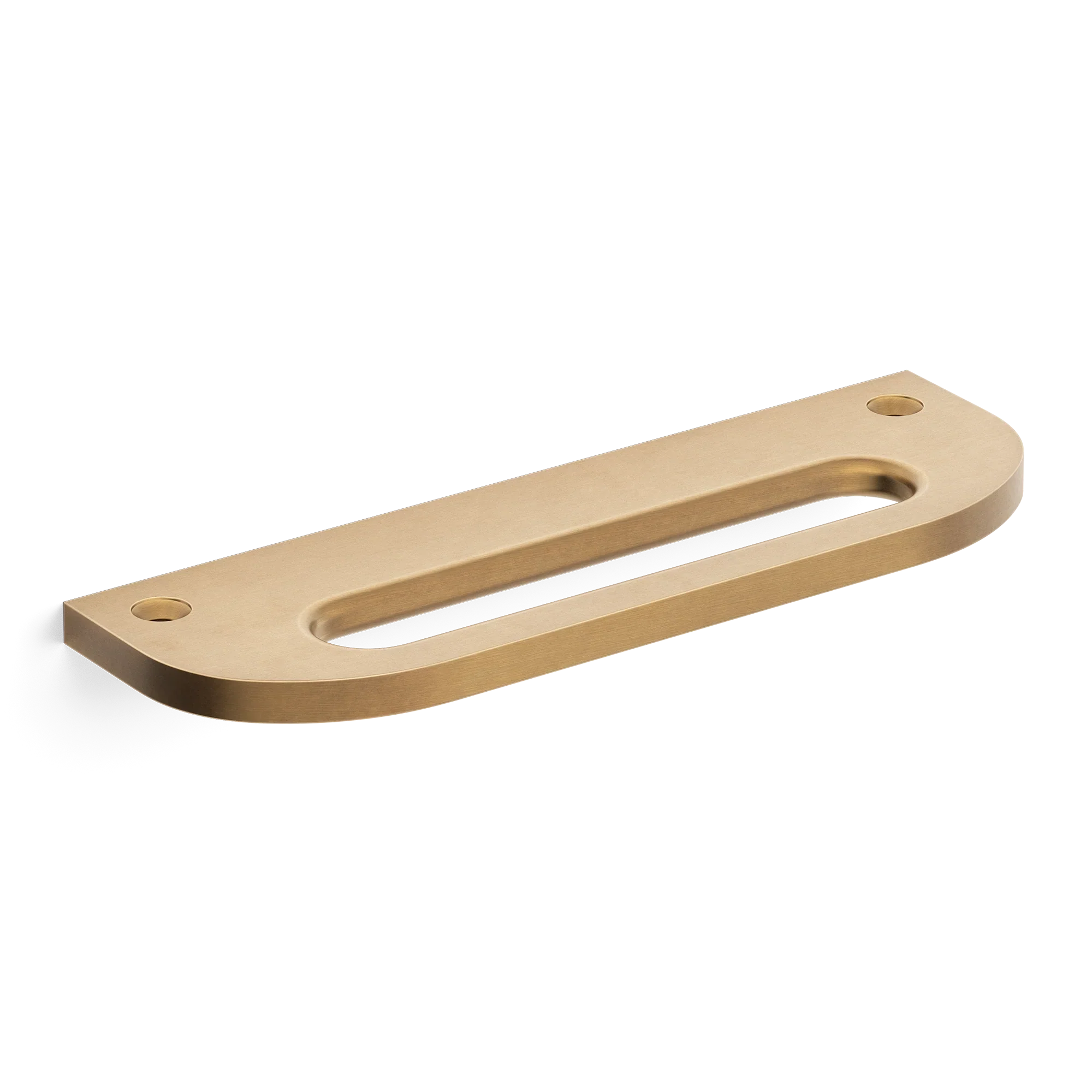 Armac Martin Loop Mortised Cabinet Pull Handle in 100mm / Fine English Antique
