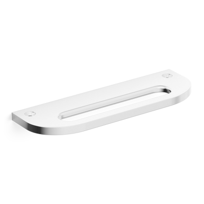 Armac Martin Loop Mortised Cabinet Pull Handle in 100mm / Polished Chrome Plate