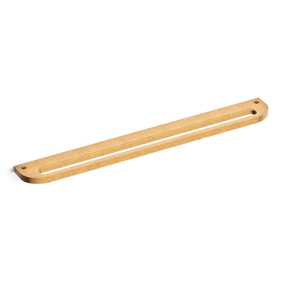 Armac Martin Loop Mortised Appliance Pull in 400mm / Burnished Brass