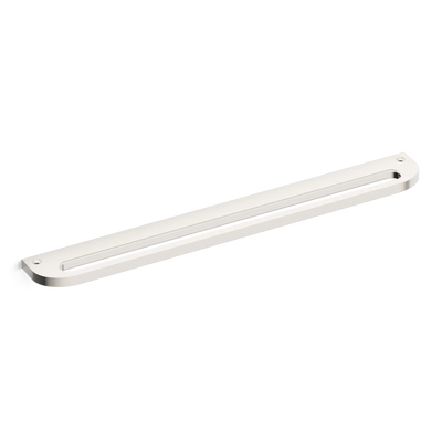 Armac Martin Loop Mortised Appliance Pull in 400mm / Polished Nickel Plate