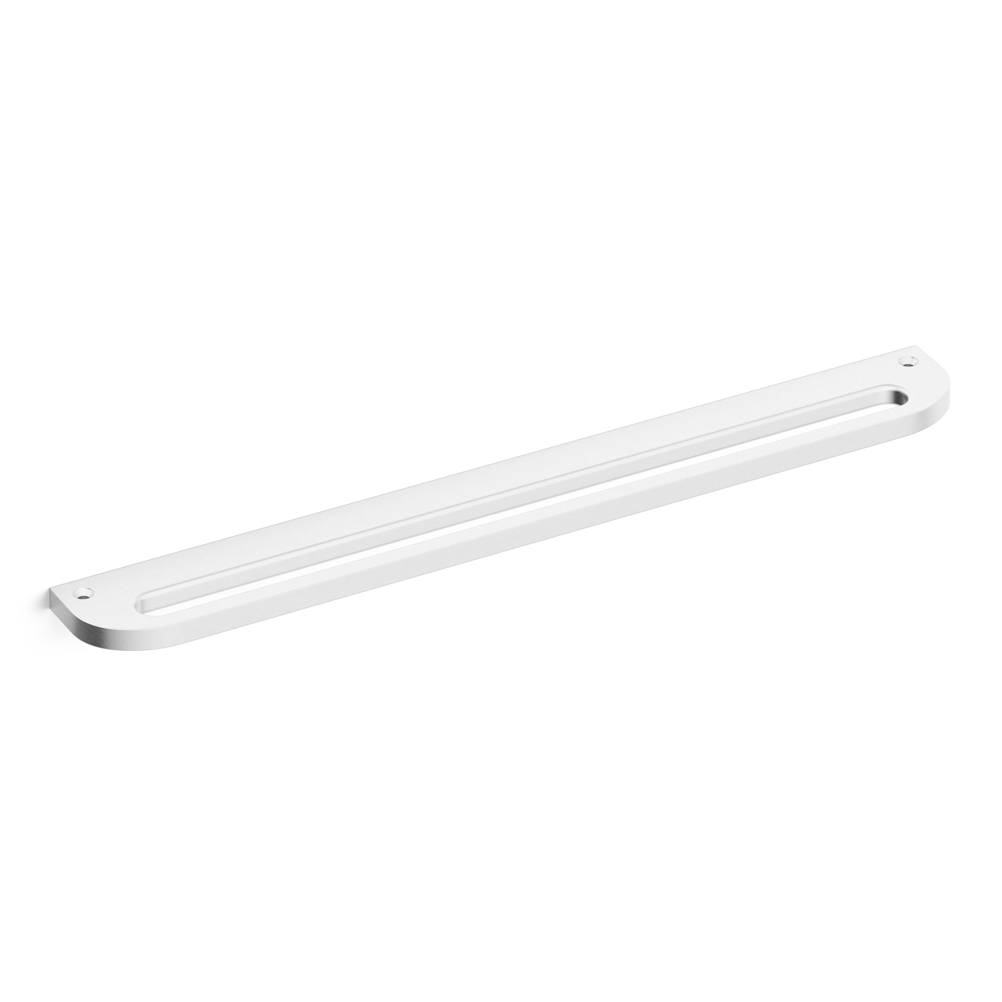 Armac Martin Loop Mortised Appliance Pull in 400mm / Satin Chrome Plate