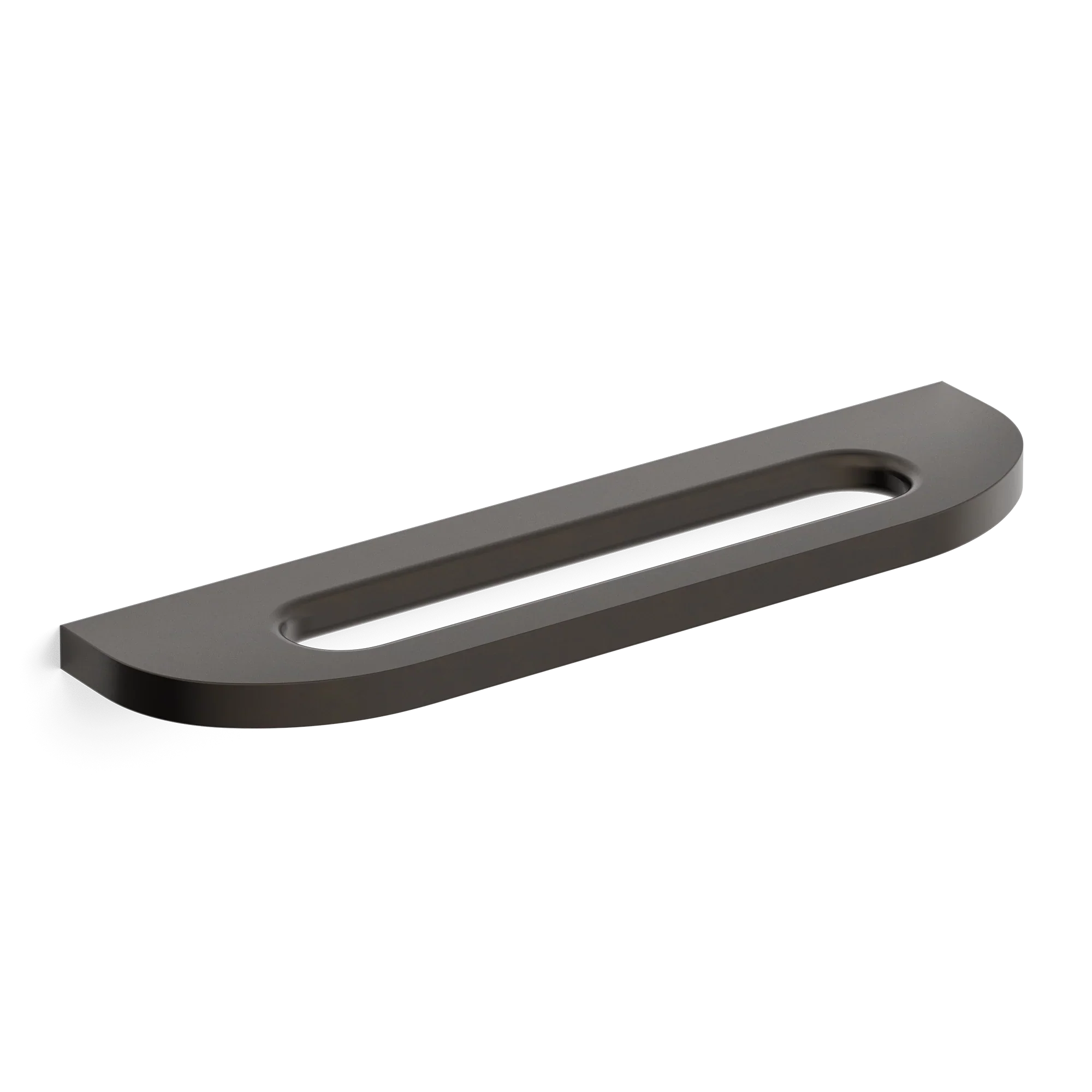Armac Martin Loop Surface Mounted Cabinet Pull Handle in 100mm / Dark Bronze