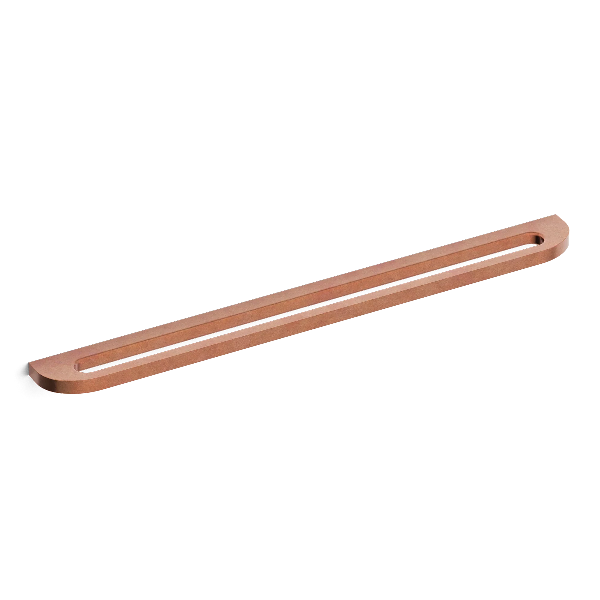 Armac Martin Loop Surface Mounted Appliance Pull in 400mm / Aged Copper