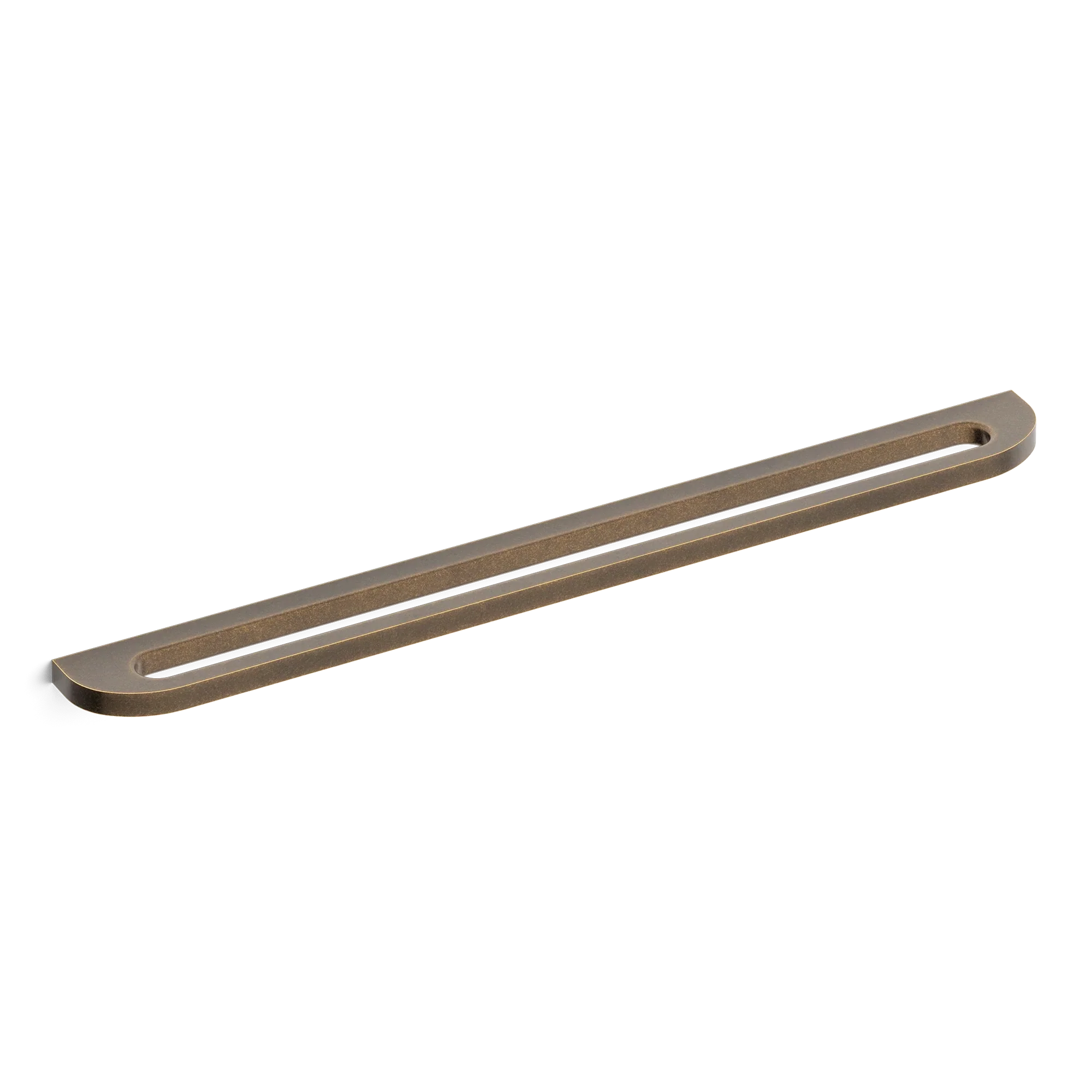 Armac Martin Loop Surface Mounted Appliance Pull in 400mm / Dark Aged Brass