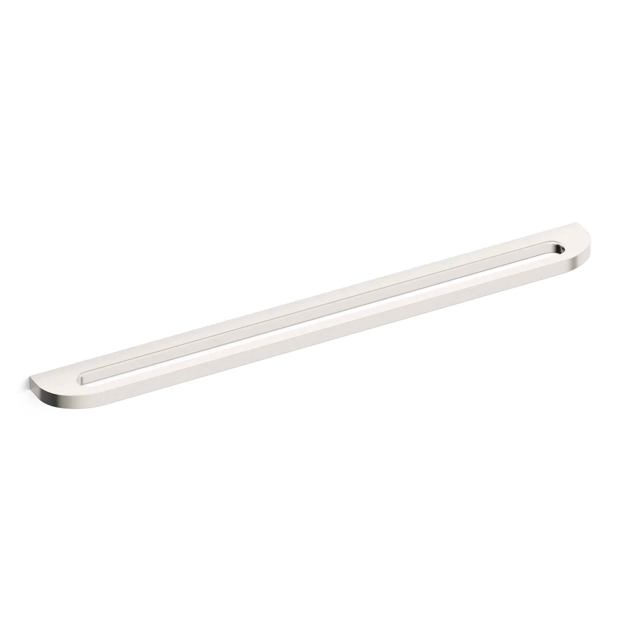 Armac Martin Loop Surface Mounted Appliance Pull in 400mm / Polished Nickel Plate