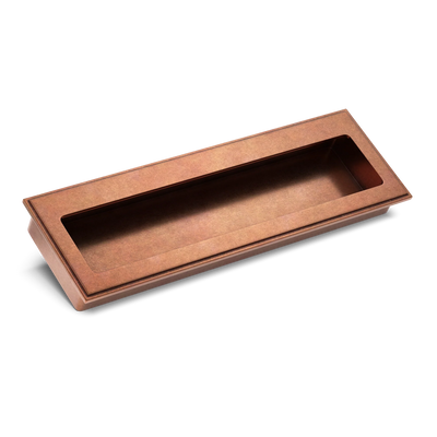 Armac Martin Lyndon Flush Pull in 100mm / Aged Copper