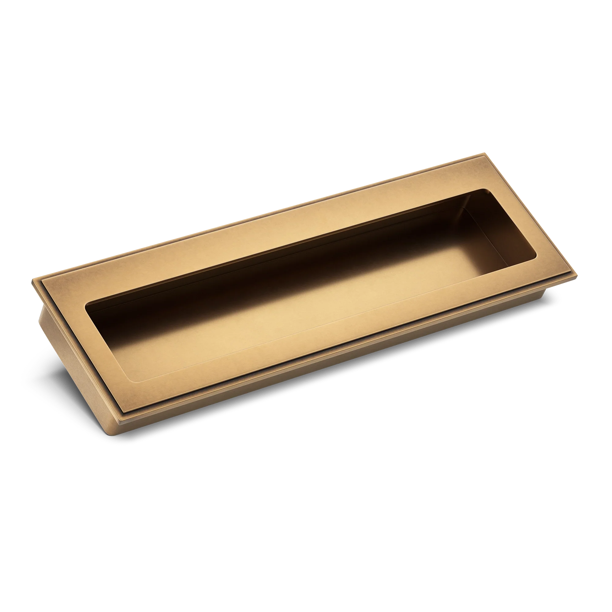 Armac Martin Lyndon Flush Pull in 100mm / Fine English Antique