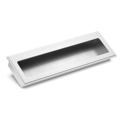 Armac Martin Lyndon Flush Pull in 100mm / Satin Chrome Plate