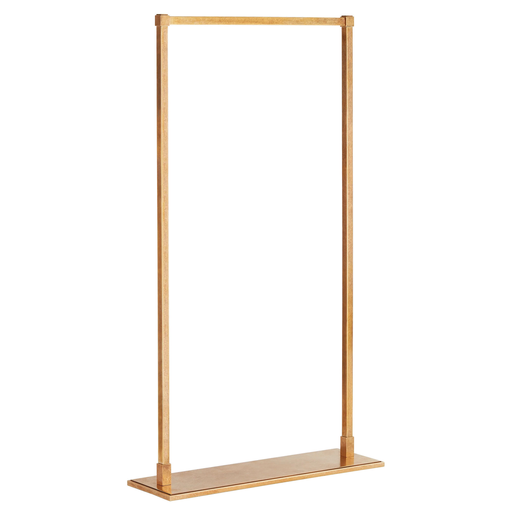 Armac Martin Claremont Freestanding Bath Towel Rail in 430mm / Burnished Brass