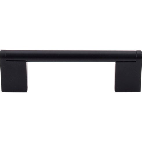 Top Knobs Princetonian Bar Pull 3 3/4" c-c in Flat Black
