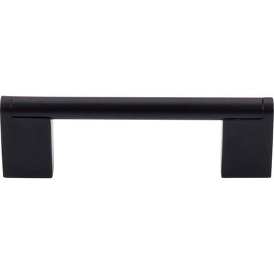 Top Knobs Princetonian Bar Pull 3 3/4" c-c in Flat Black