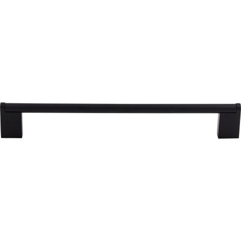 Top Knobs Princetonian Bar Pull 8 13/16" c-c in Flat Black