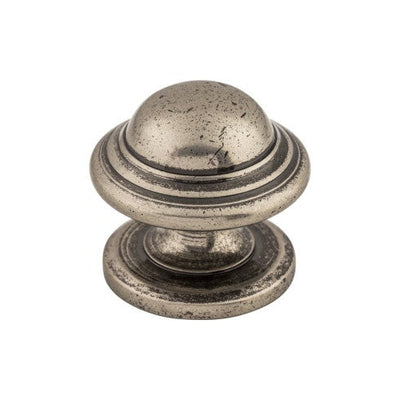 Top Knobs Empress Knob 1 3/8" in Pewter Antique