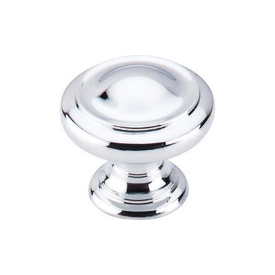 Top Knobs Dome Knob 1 1/8" in Polished Chrome