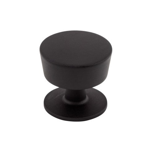 Top Knobs Essex Knob 1 3/16" in Flat Black