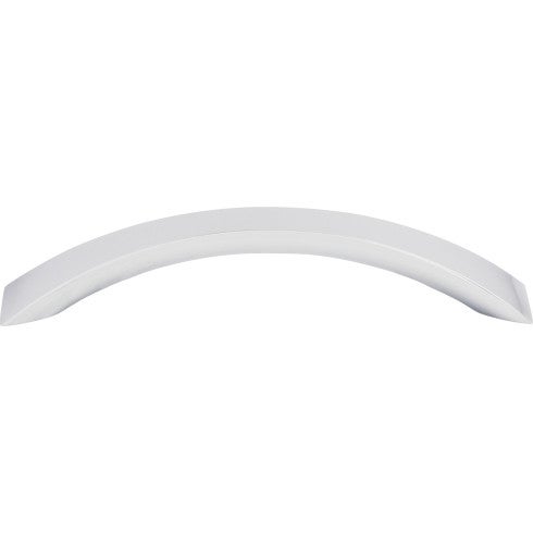 Top Knobs Crescent Flair Pull 5 1/16" c-c in Polished Chrome