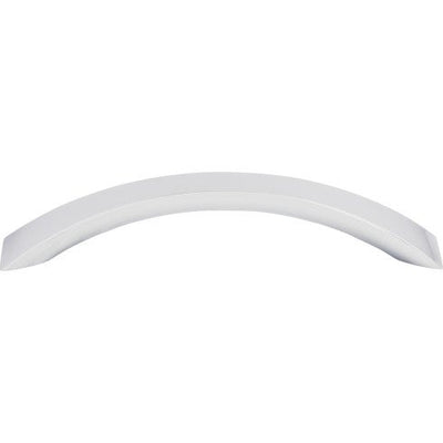 Top Knobs Crescent Flair Pull 5 1/16" c-c in Polished Chrome