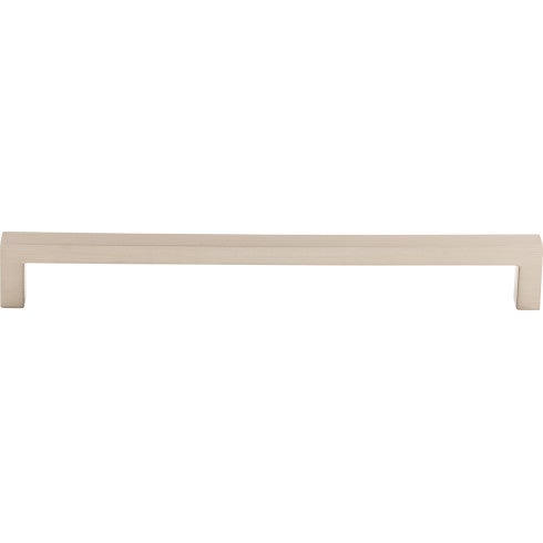 Top Knobs Square Bar Pull 8 13/16" c-c in Brushed Satin Nickel