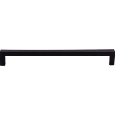 Top Knobs Square Bar Pull 8 13/16" c-c in Flat Black