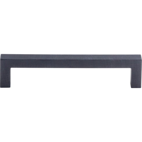 Top Knobs Square Bar Pull 5 1/16" c-c in Flat Black