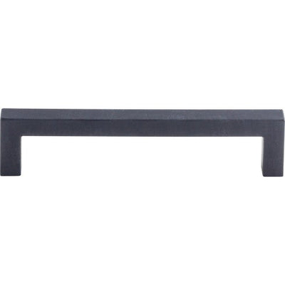 Top Knobs Square Bar Pull 5 1/16" c-c in Flat Black