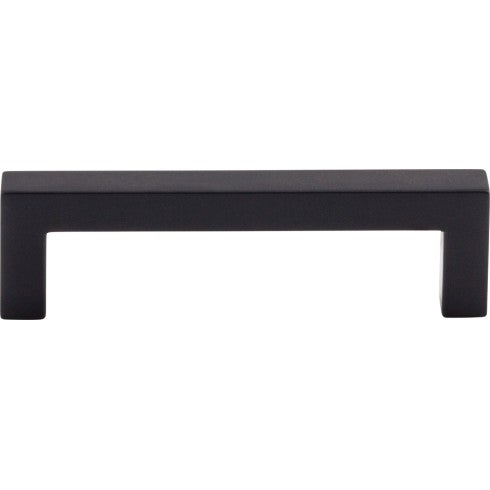 Top Knobs Square Bar Pull 3 3/4" c-c in Flat Black