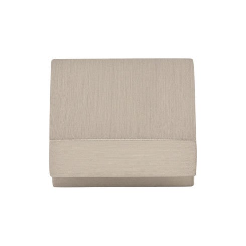 Top Knobs Square Knob 5/8" c-c in Brushed Satin Nickel