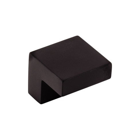Top Knobs Square Knob 5/8" c-c in Flat Black