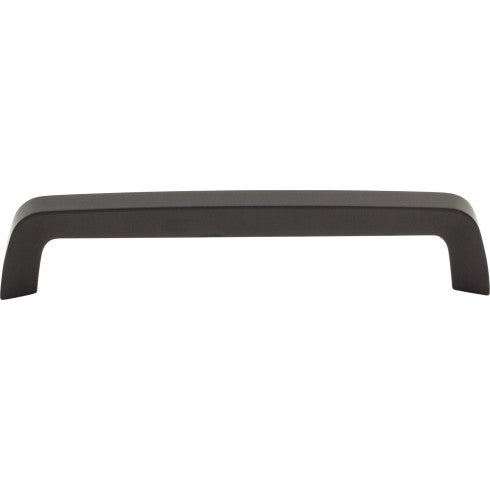 Top Knobs Tapered Bar Pull 6 5/16" c-c in Flat Black