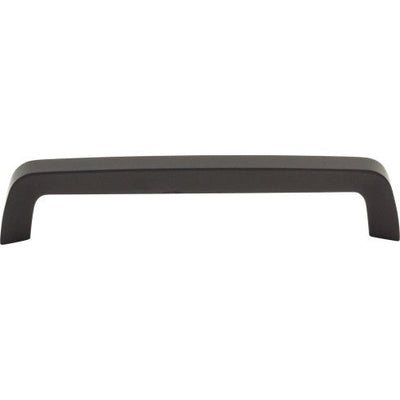 Top Knobs Tapered Bar Pull 6 5/16" c-c in Flat Black