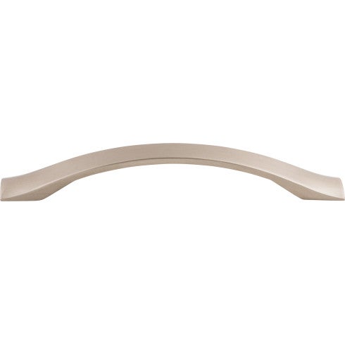 Top Knobs Crest Pull 5 1/16" c-c in Brushed Satin Nickel