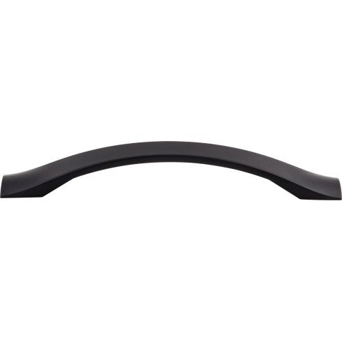 Top Knobs Crest Pull 5 1/16" c-c in Flat Black