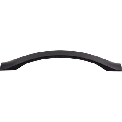 Top Knobs Crest Pull 5 1/16" c-c in Flat Black