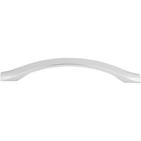 Top Knobs Crest Pull 5 1/16" c-c in Polished Chrome