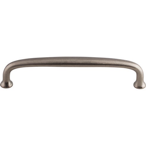 Top Knobs Charlotte Pull 6" c-c in Pewter Antique