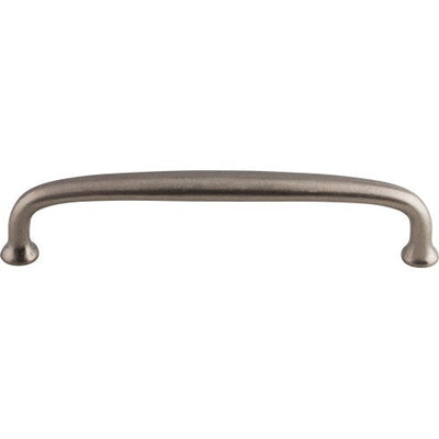 Top Knobs Charlotte Pull 6" c-c in Pewter Antique