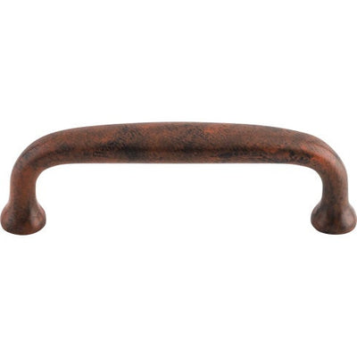 Top Knobs Charlotte Pull 3" c-c in Patina Rouge