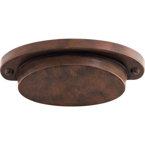 Top Knobs Dakota Cup Pull 2 9/16" c-c in Patina Rouge