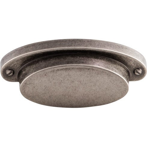 Top Knobs Dakota Cup Pull 2 9/16" c-c in Pewter Antique