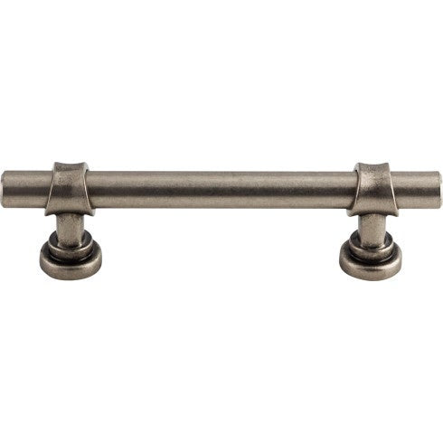 Top Knobs Bit Pull 3 3/4" c-c in Pewter Antique