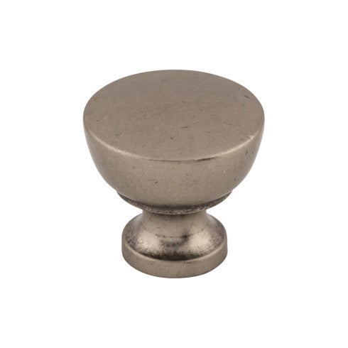 Top Knobs Bergen Knob 1 1/4" in Pewter Antique