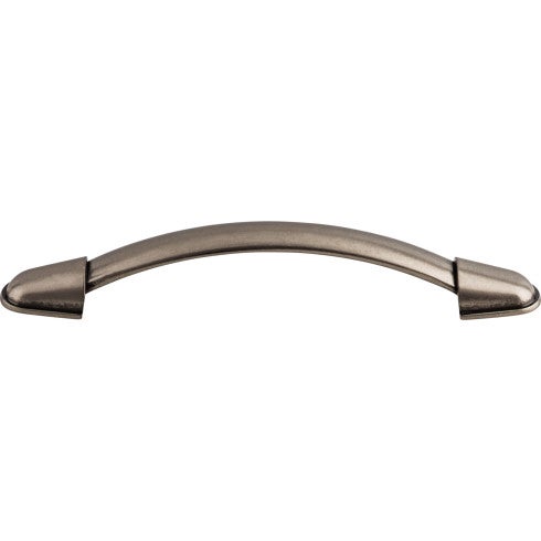 Top Knobs Buckle Pull 5 1/16" c-c in Pewter Antique