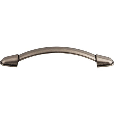 Top Knobs Buckle Pull 5 1/16" c-c in Pewter Antique