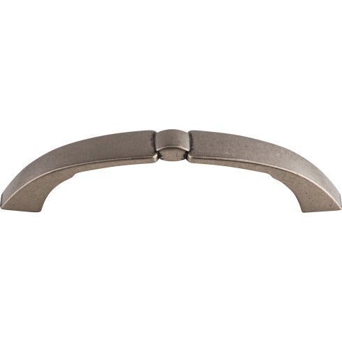Top Knobs Lida Pull 3 3/4" c-c in Pewter Antique